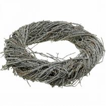 Prodotto Corona di pino bianco Ø30cm corona decorativa naturale aghi di pino