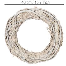 Prodotto Ghirlanda di rami per porta, grande decorazione 40 cm