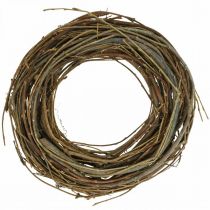 Prodotto Ghirlanda porta corona di salice corona di salice corona decorativa naturale Ø30cm