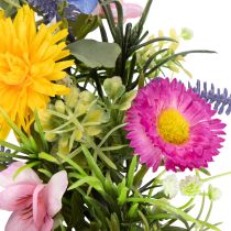 Prodotto Ghirlanda artificiale di fiori primaverili per la decorazione della porta d'ingresso, 30 cm