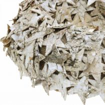 Decorazione ghirlanda stelle corteccia di betulla decorazione della tavola betulla dell&#39;avvento Ø25cm