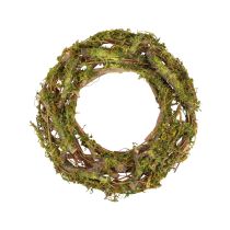 Ghirlanda ghirlanda naturale ghirlanda di legno rami muschio glitter Ø28cm