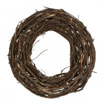 Corona di vite Ø35cm corona decorativa naturale marrone