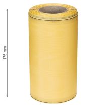 Prodotto Nastro per ghirlanda moiré, giallo, 175 mm, 25 m
