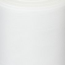 Prodotto Nastro bianco per ghirlande, 200 mm di larghezza, rotolo da 25 m, nastro da lutto, nastro a fiocco, nastro decorativo per fiori funebri e altre occasioni