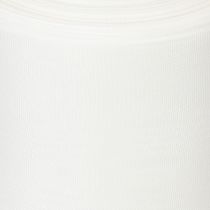 Prodotto Nastro bianco per ghirlande, di alta qualità, 75 mm x 25 m - nastro decorativo per composizioni floreali e servizi funebri, ideale per la stampa.