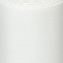 Prodotto Nastro bianco per ghirlande funebri, larghezza 175 mm, lunghezza 25 m, nastro in acetato di alta qualità