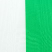 Prodotto Nastri ghirlanda moiré verde-bianco 125mm 25m