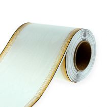 Prodotto Nastro per ghirlanda Moiré 125mm, bianco