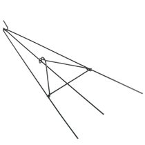 Prodotto Supporto per ghirlanda verde scuro – per ghirlande di dimensioni ridotte, fino a 50 cm di diametro.