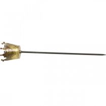 Prodotto Corona portacandele da attaccare in ottone Ø9,5cm H50cm