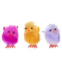 Prodotto Set di pulcini pasquali per allegre decorazioni e lavoretti primaverili, 4 cm, 10 pezzi