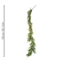 Prodotto Ghirlanda artificiale di eucalipto, ghirlanda decorativa, verde, 150 cm