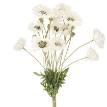 Prodotto Papaveri artificiali in fiori di seta bianchi L78 6 pezzi