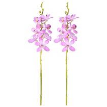 Prodotto Orchidee artificiali 8 fiori viola Ø3,5cm–5cm 2pz
