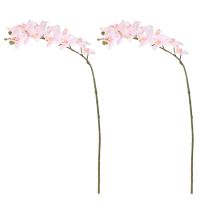 Prodotto Orchidee artificiali Fiori artificiali rosa chiaro Real Touch 58 cm 2 pezzi