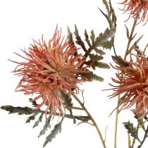Prodotto Fiordaliso artificiale fiori artificiali autunnali 3 fiori rossi 48 cm