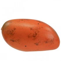 Prodotto Frutto decorativo mango artificiale Frutto artificiale Ø7cm L12cm
