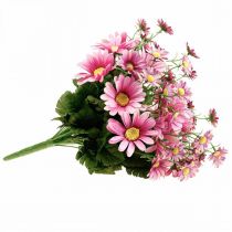 Prodotto Margherite artificiali bouquet di fiori artificiali rosa 44cm