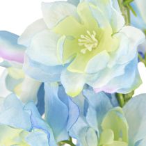 Prodotto Speronella artificiale Fiore artificiale blu Delphinium 130cm