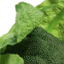 Prodotto Decorazione vegetale artificiale di broccoli in verde Ø12cm H15cm