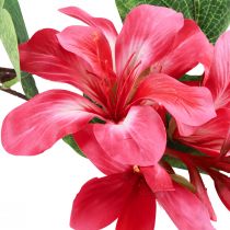 Prodotto Ramo di orchidea artificiale Bauhinia Pianta artificiale rosa 62 cm