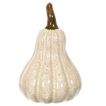 Prodotto Zucca decorativa in ceramica, decorazione autunnale per la tavola, 12 cm