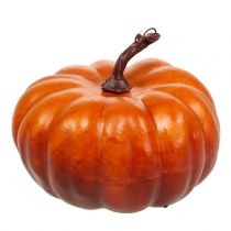 Zucca artificiale arancione 18cm