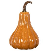 Prodotto Zucca in ceramica, decorazione autunnale da tavolo, 26 cm
