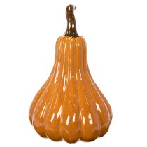 Prodotto Zucca in ceramica, decorazione autunnale da tavolo, 26 cm