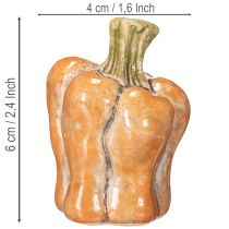 Prodotto Set di zucche: piccole zucche decorative per decorazioni autunnali, 5 cm, 3 pezzi