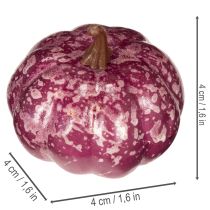 Prodotto Set di mini decorazioni a forma di zucca, decorazioni autunnali e di Halloween, colori assortiti, 4 cm, 24 pezzi