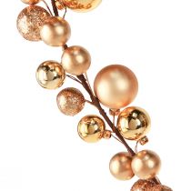 Prodotto Ghirlanda di palline Ghirlanda di Natale Oro di Natale 160 cm