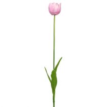 Tulipani artificiali riempiti rosa scuro 84 cm - 85 cm 3 pezzi