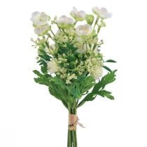 Prodotto Decorazione di fiori artificiali bouquet di fiori artificiali Jasmin Bellis artificiale 30 cm