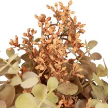 Prodotto Bouquet di eucalipto artificiale, decorazione di fiori artificiali con boccioli di 30 cm