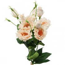 Prodotto Fiori artificiali lisianthus crema 51 cm decorazione floreale 5 pezzi