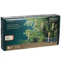 Prodotto Candele per albero a LED a batteria con telecomando twinkle 10 LED H10cm