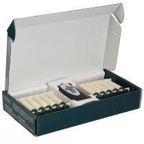 Prodotto Candele per albero a LED a batteria con telecomando twinkle 10 LED H10cm