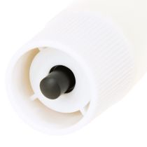 Prodotto Candele LED bianche coniche in cera bianco caldo 24,5 cm 2 pezzi