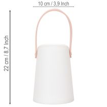 Prodotto Lampada con maniglia, luce LED portatile per uso esterno e interno, 22 cm, 3 pezzi