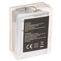Prodotto Luci a stringa a LED per interni, alimentate a batteria, luce bianca calda, 30 LED, 3 m, 6 pezzi