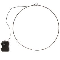 Prodotto Anello LED per sospensione in metallo 110L bianco caldo per interni Ø35cm