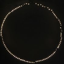 Prodotto Anello LED per sospensione in metallo 110L bianco caldo per interni Ø35cm