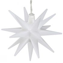 Prodotto Stella LED esterna batteria stella a luce bianca Ø12cm H66cm