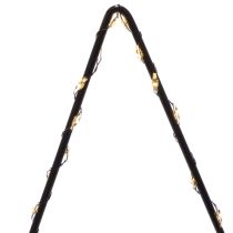 Prodotto Stella a LED con vano batterie su supporto per davanzale e tavolo, 46 cm