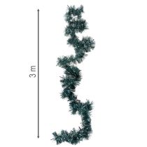 Prodotto Ghirlanda natalizia di tinsel con 60 LED e timer, per esterni, 3 m