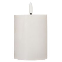 Prodotto Candela a colonna a LED, effetto tremolante, con timer, Ø7cm, 12cm