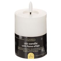 Prodotto Candela a colonna a LED, effetto tremolante, con timer, Ø7cm, 12cm