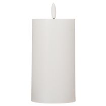 Prodotto Candela a colonna a LED, effetto tremolante, con timer, Ø7cm, 16cm